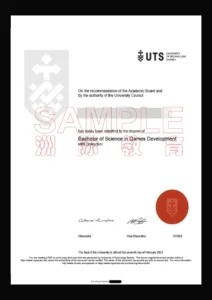 悉尼科技大学毕业证成绩单介绍样本查看